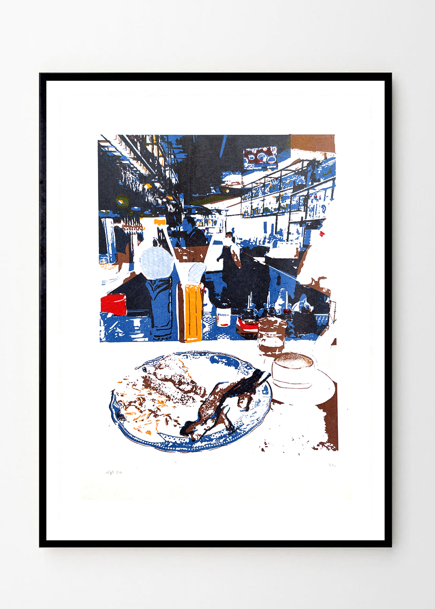 דיינר אמריקאי - גודל A3 דיינר אמריקאי - גודל A3