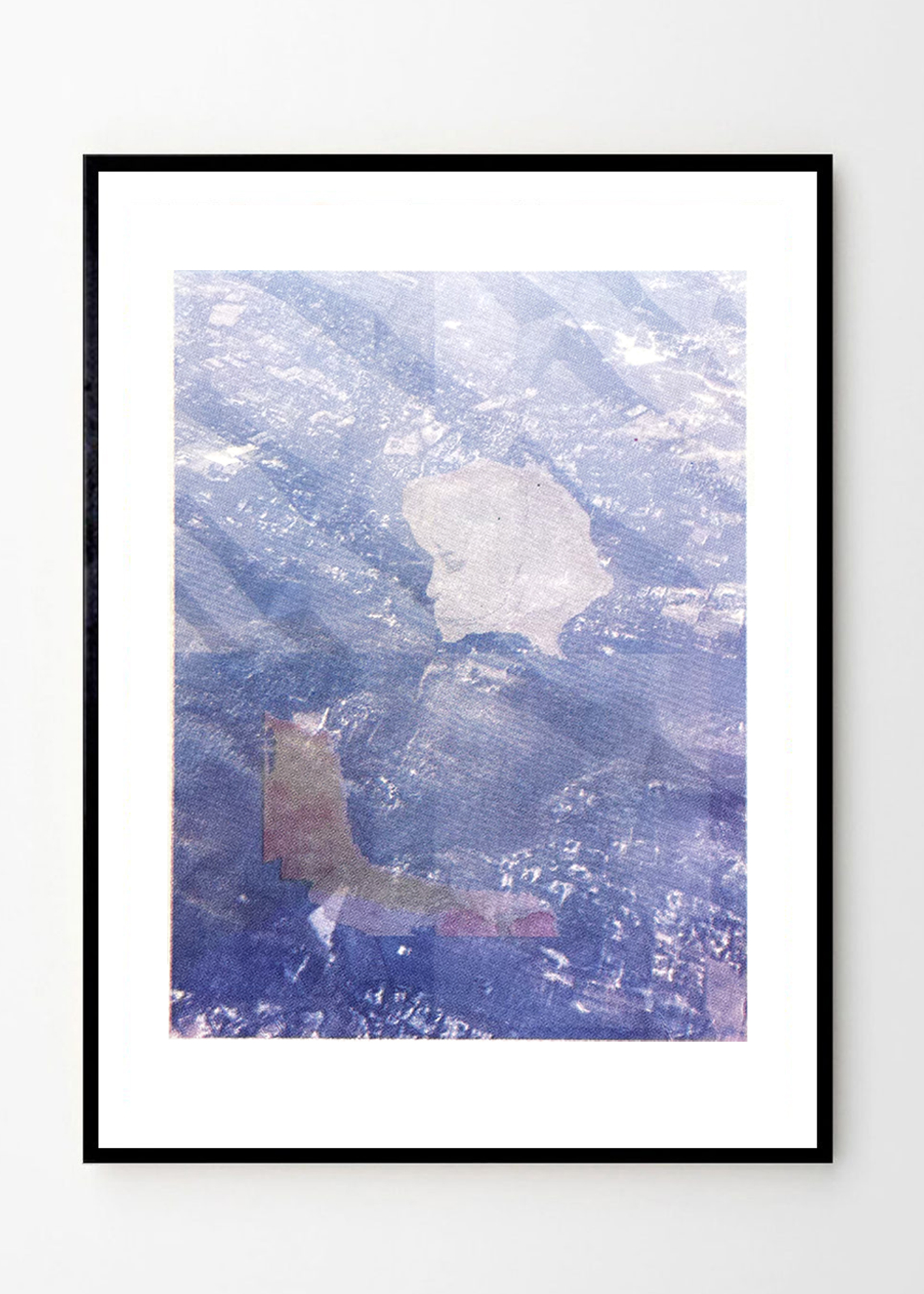 The Girl In The Sky - רישום בהדפסה ידנית גודל A3