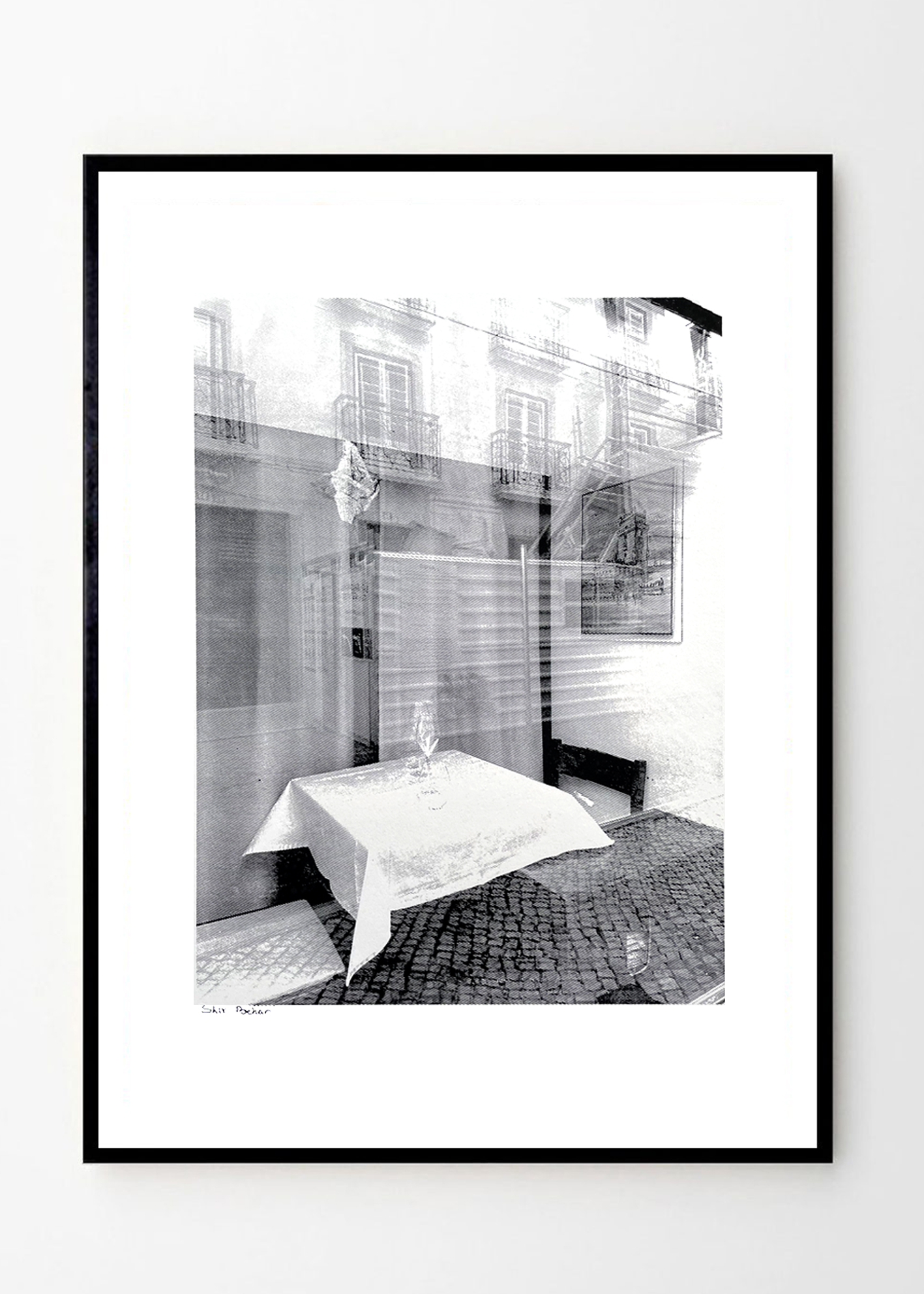 A Table With a View - גודל A3 A Table With a View - גודל A3