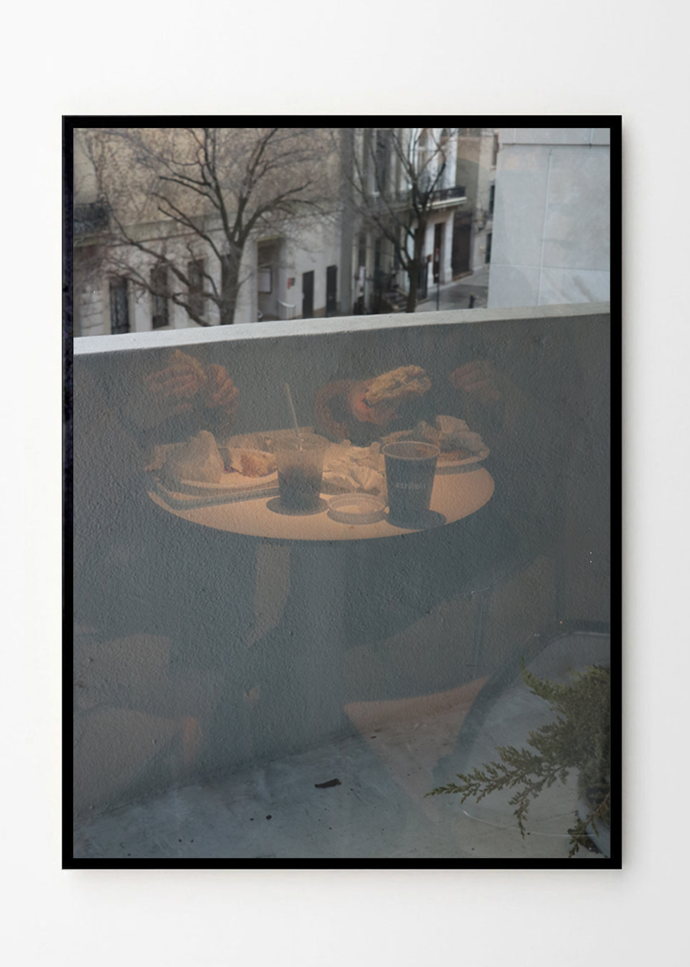 שולחן הקפיטריה במוזיאון שולחן הקפיטריה במוזיאון